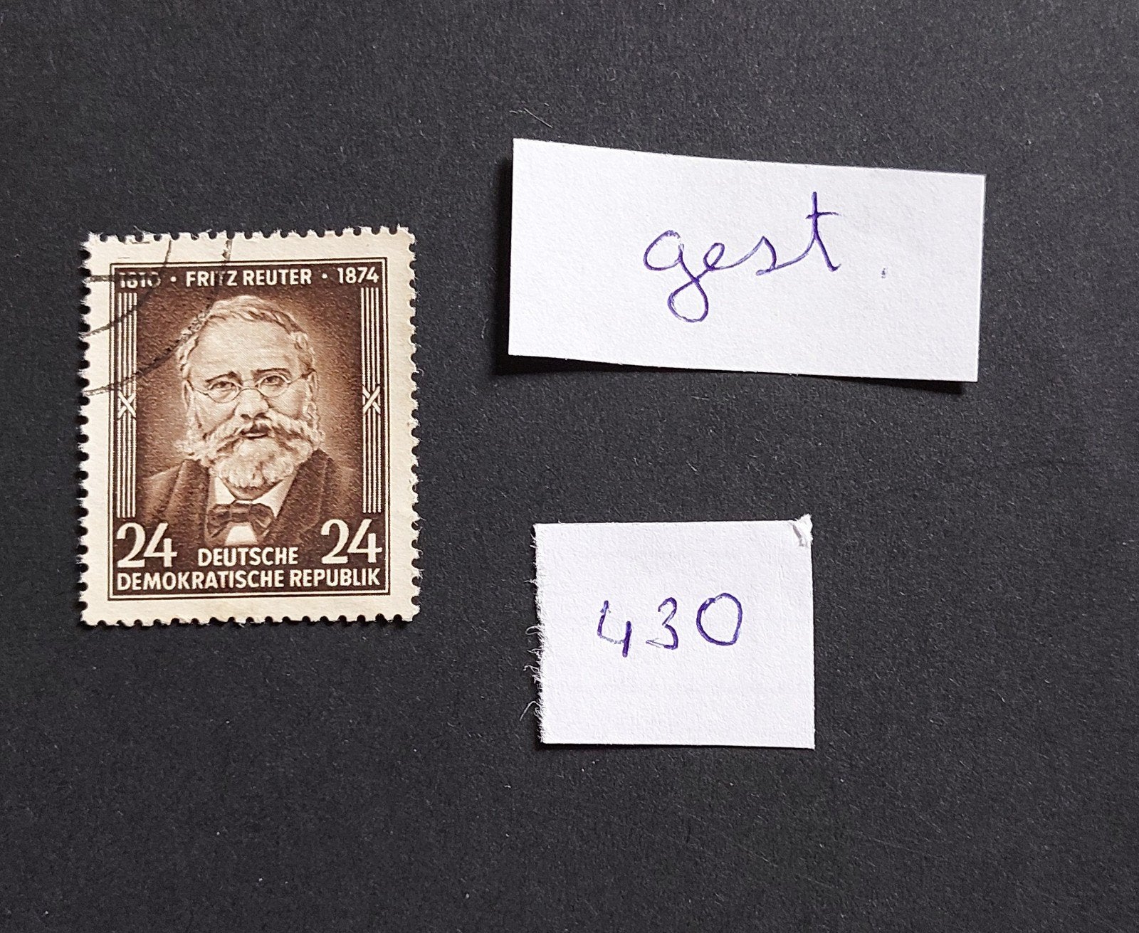 DDR Postzegel 430, Postzegels en Munten, Ophalen of Verzenden, DDR