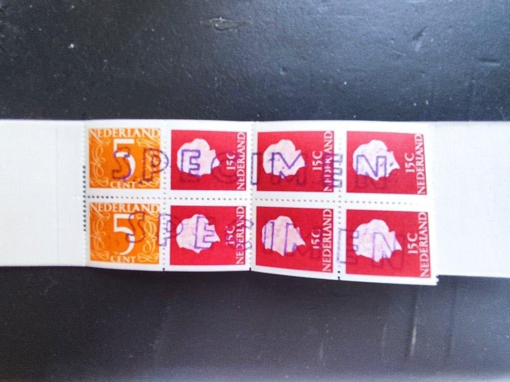Postzegelboekje 2H specimen, Postzegels en Munten, Postzegels | Nederland, Ophalen of Verzenden, Na 1940, Postfris