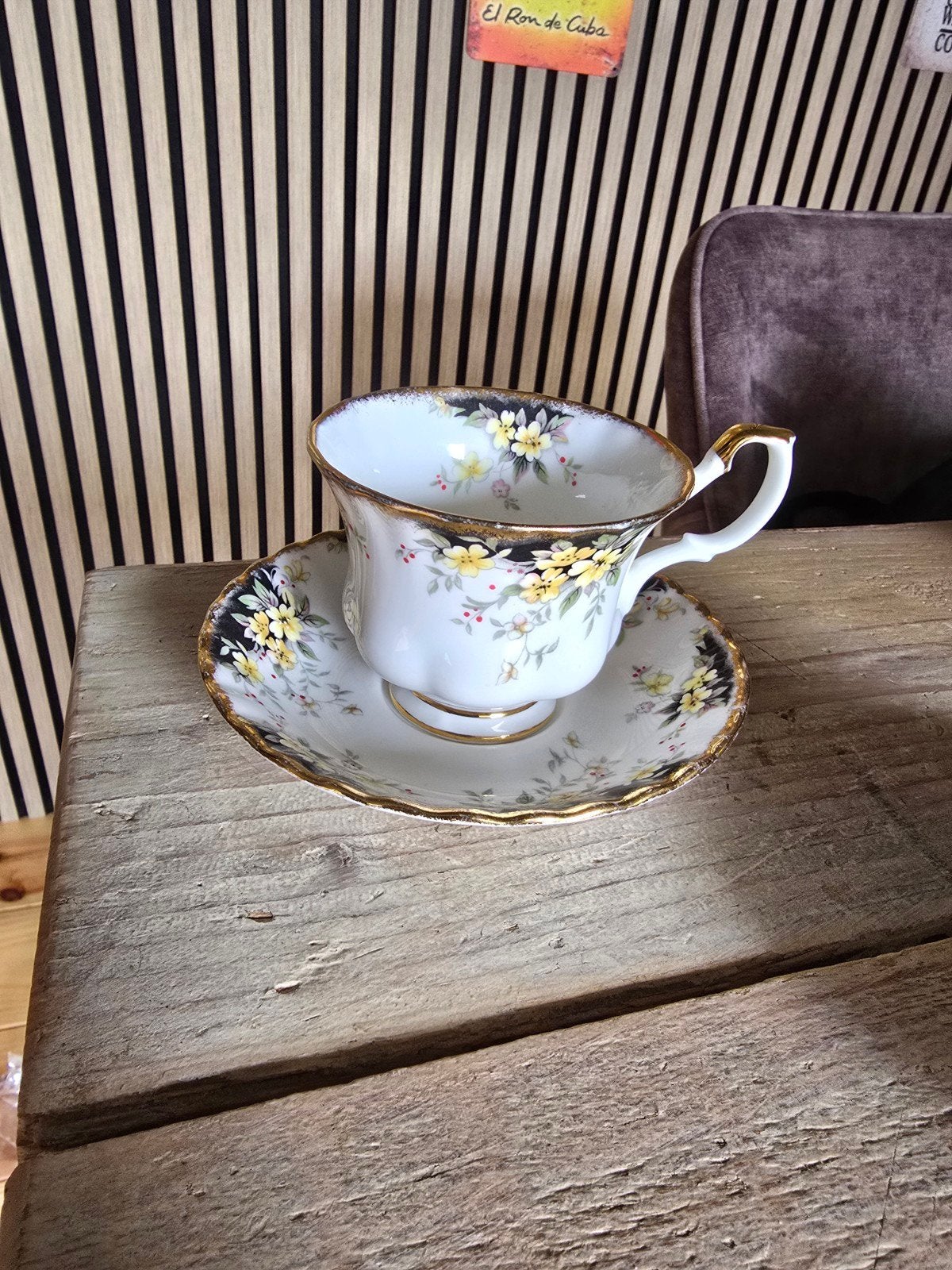 Royal Albert Royal Ascot Kop en Schotel - Vintage, Ophalen