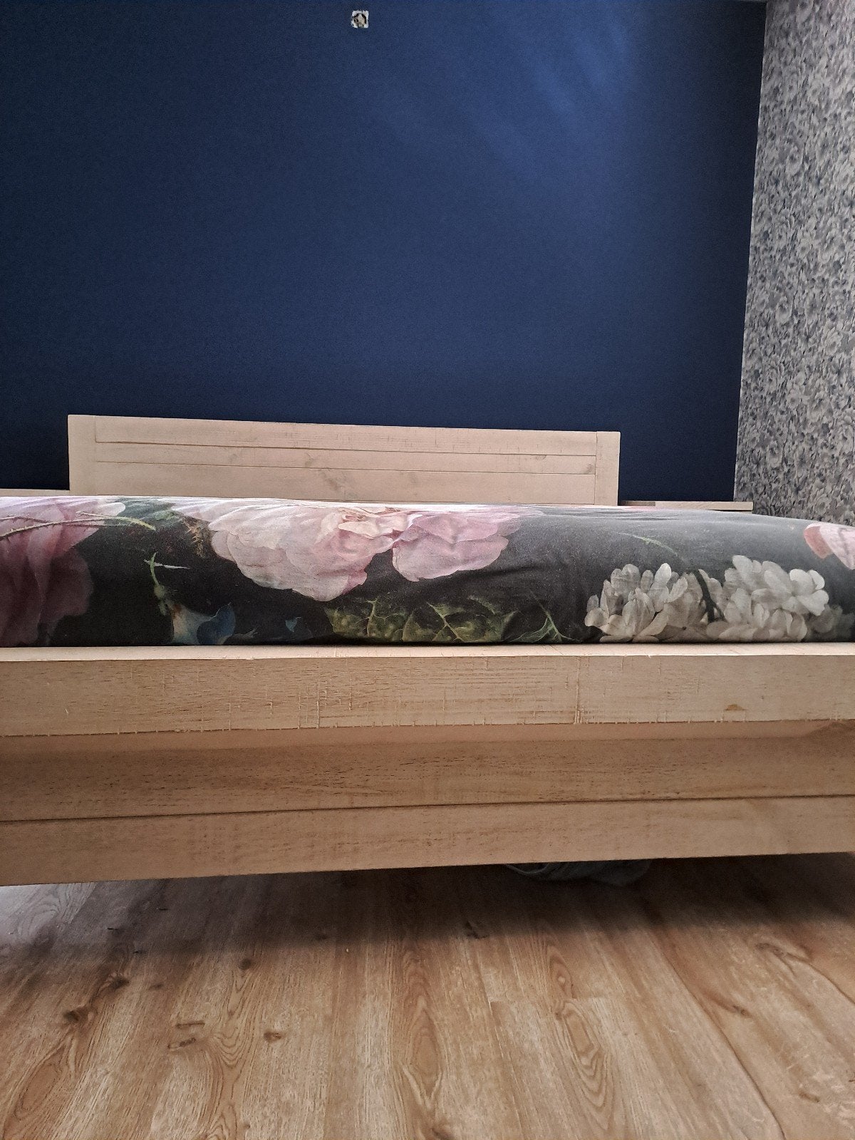 Twee persoons bed met nachtkastjes, Ophalen, Tweepersoons, Zo goed als nieuw, 180 cm