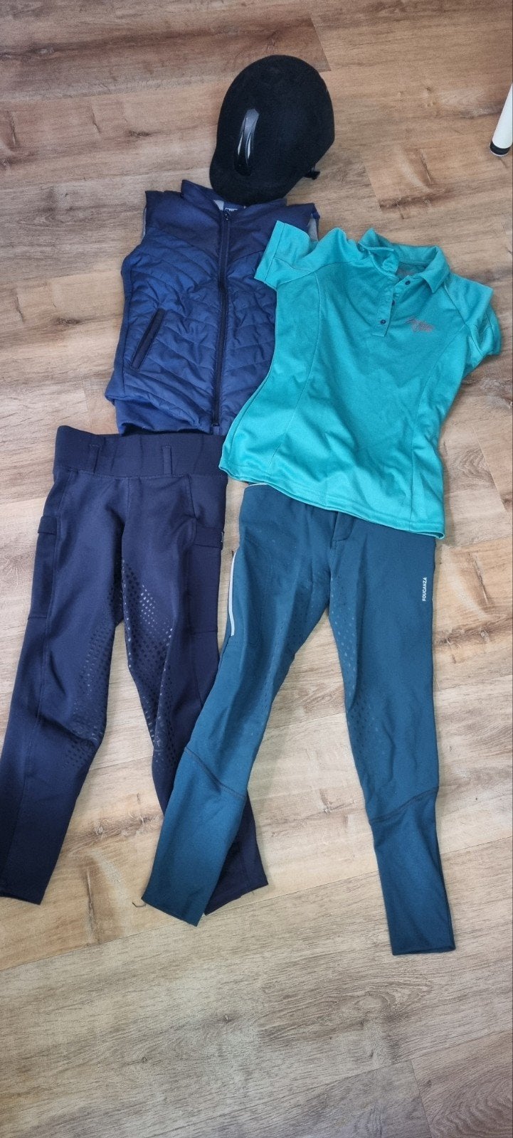 setje paardrij kleding + cap, Ophalen of Verzenden