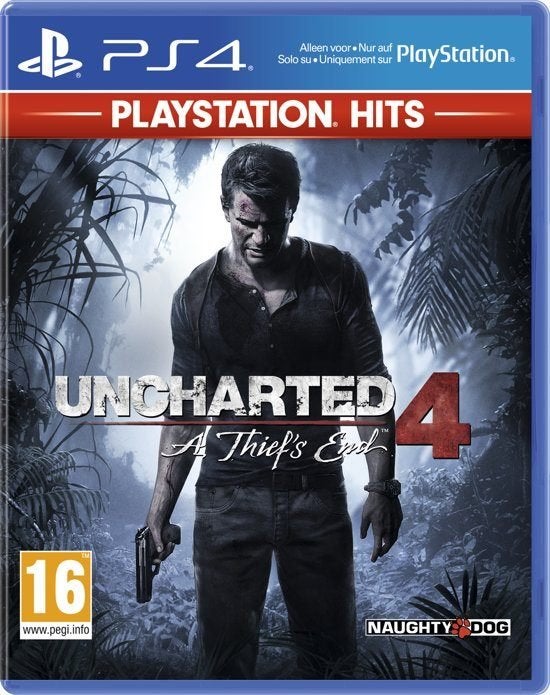 Uncharted 4: A Thief's End PS4 €12,99 | GameshopX nl, Avontuur en Actie, 1 speler, Ophalen of Verzenden, Zo goed als nieuw