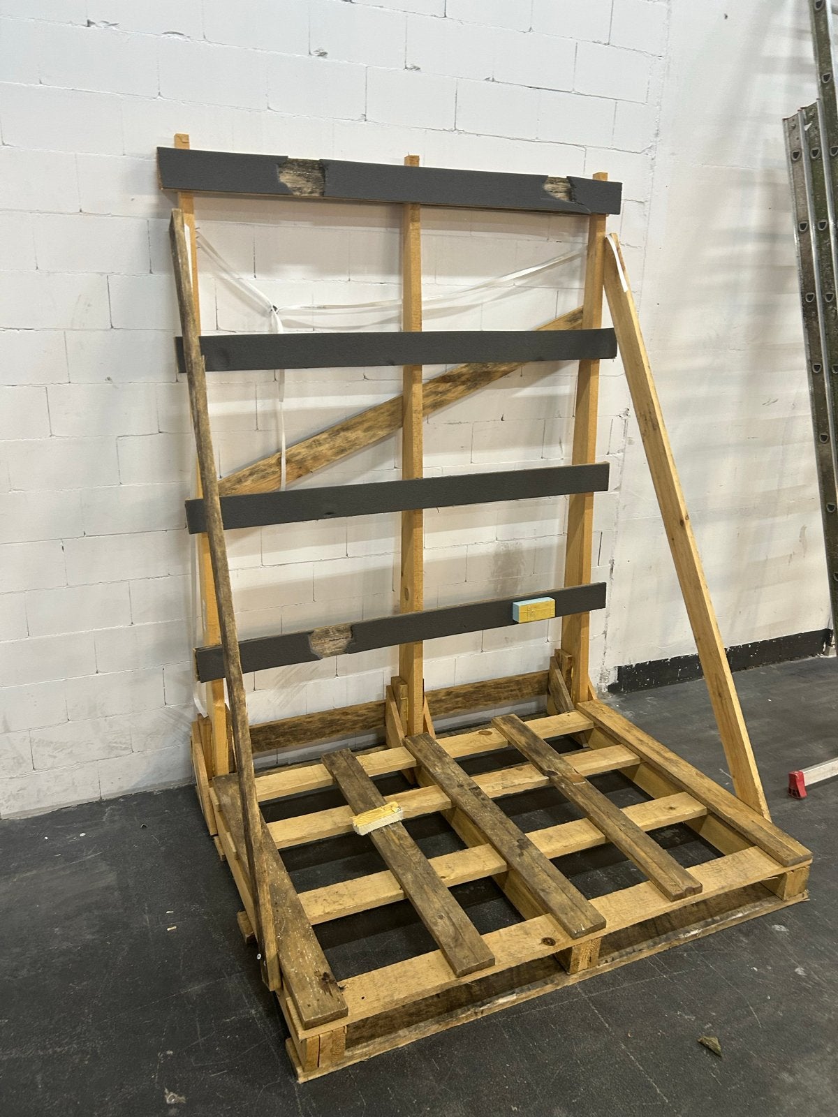 Kozijnbok / Transportbok voor ramen en deuren, Doe-het-zelf en Verbouw, Kozijnen en Schuifpuien, Ophalen, Gebruikt, 225 cm of meer