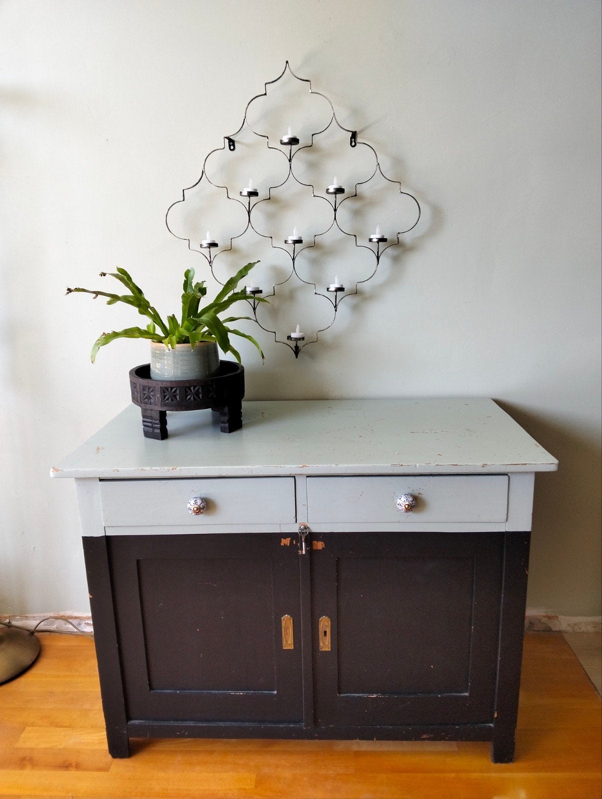 Commode kastje grenen vintage, Ophalen, Gebruikt, 50 tot 75 cm, 100 tot 150 cm