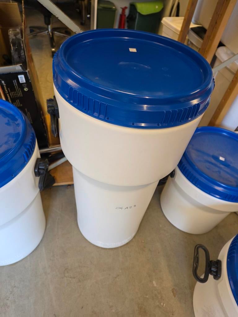 Dichte plastic bakken, Ophalen, Kunststof, ., .
