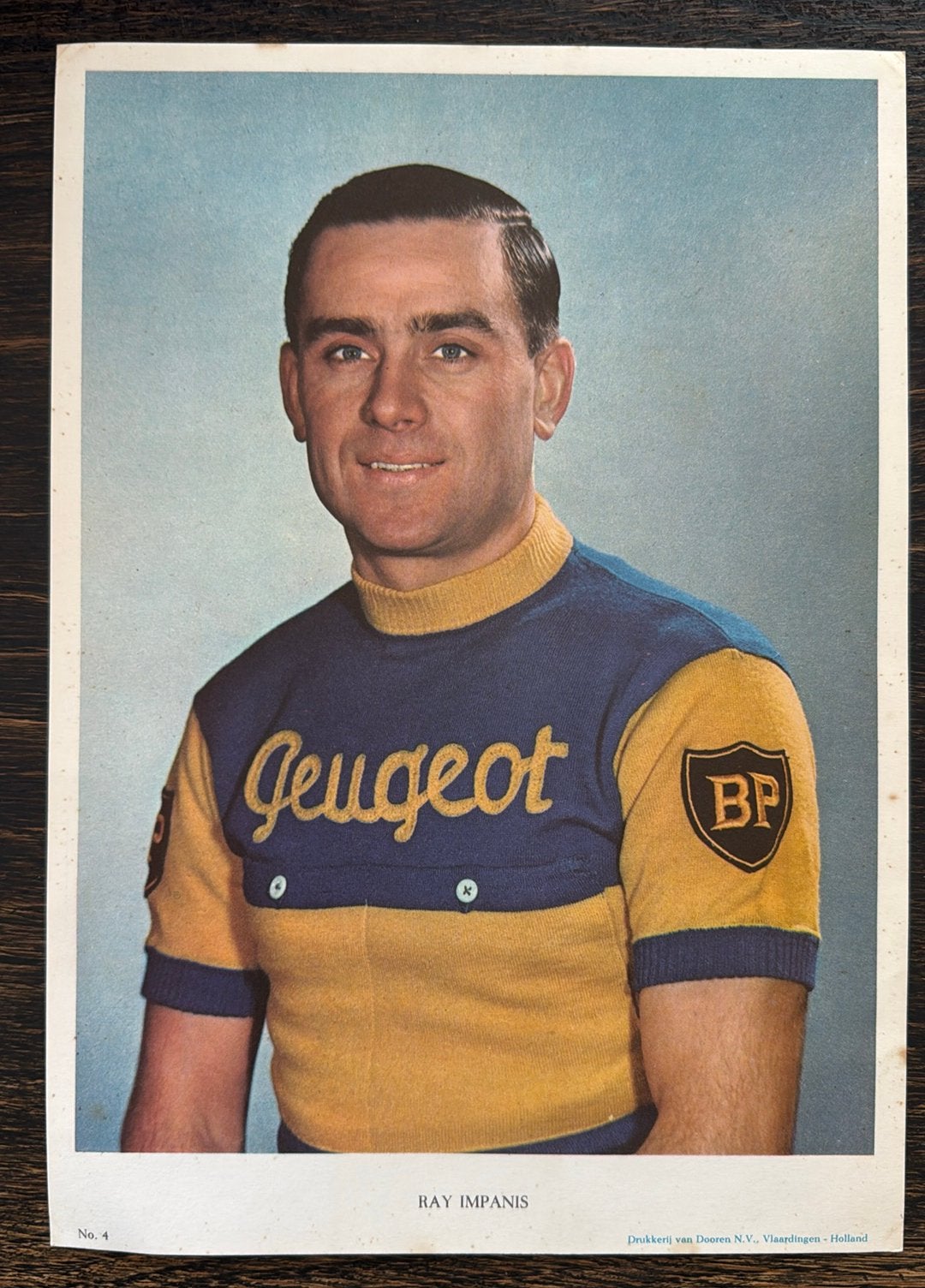 Fotokaart Ray Impanis Drukkerij van Dooren, Ophalen of Verzenden, Zo goed als nieuw, Buitenlandse clubs