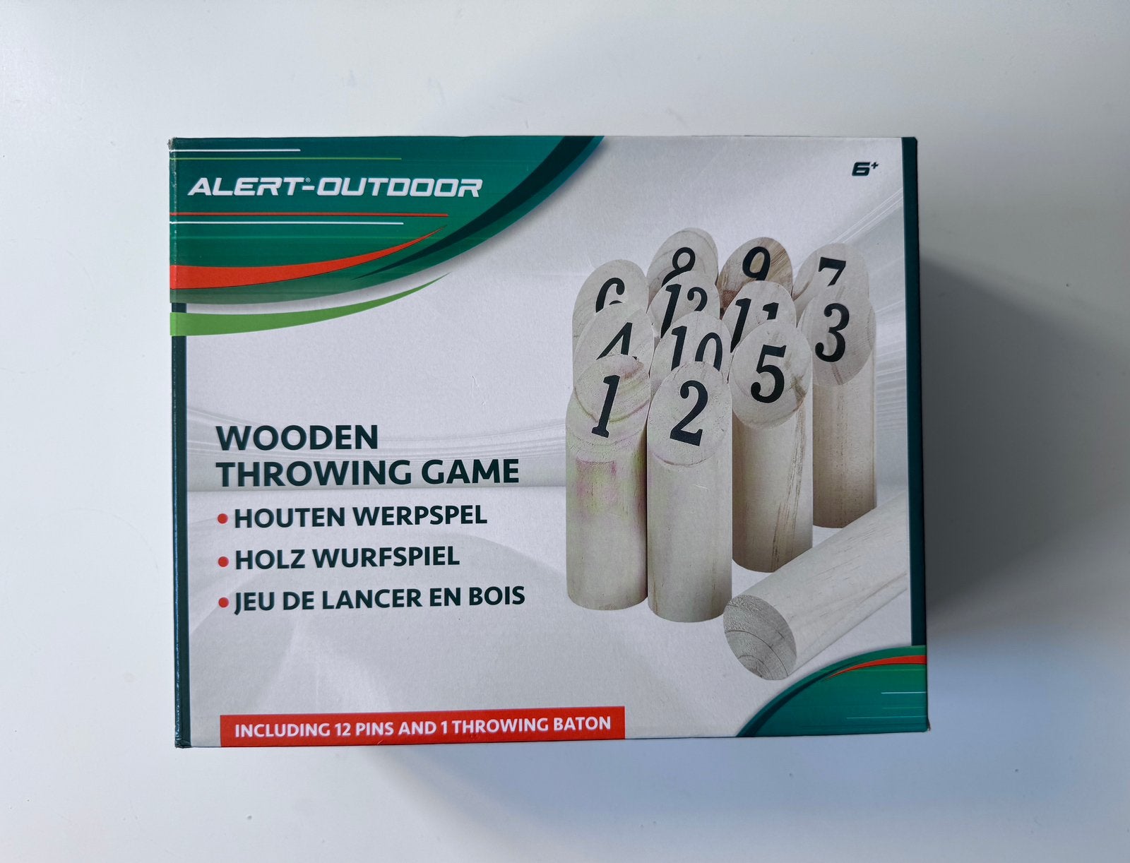 Alert-Outdoor Houten Werpspel - NIEUW in doos (Mölkky /Kubb), Ophalen of Verzenden, Zo goed als nieuw