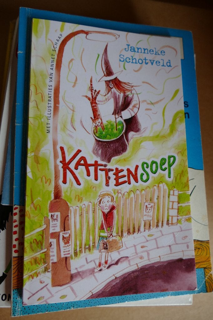 Janneke Schotveld – Kattensoep, Ophalen of Verzenden, Zo goed als nieuw, Janneke Schotveld, Fictie algemeen