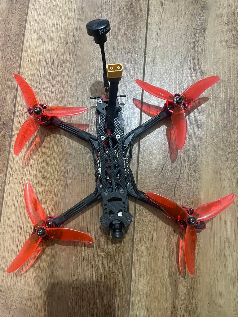 nieuwe mark 4 5 inch analoog 4s drone, Hobby en Vrije tijd, Modelbouw | Radiografisch | Helikopters en Quadcopters, Nieuw, Quadcopter of Multicopter
