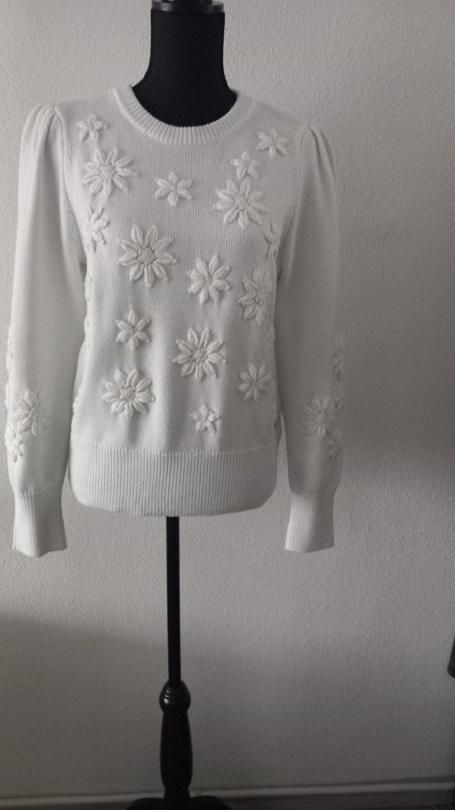PRACHTIGE OFF WHITE *STUDIO ANNELOES* PULLOVER/TRUI Z.G.A.N., Kleding | Dames, Truien en Vesten, Maat 38/40 (M), Wit, Ophalen of Verzenden