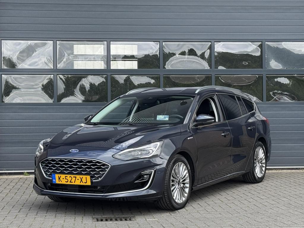 FORD FOCUS WAGON 1.0 ECOBOOST HYBRID VIGNALE I WINTERPAKKET, Auto's, Ford, 125 pk, Gebruikt, Met garantie (alle), Blauw