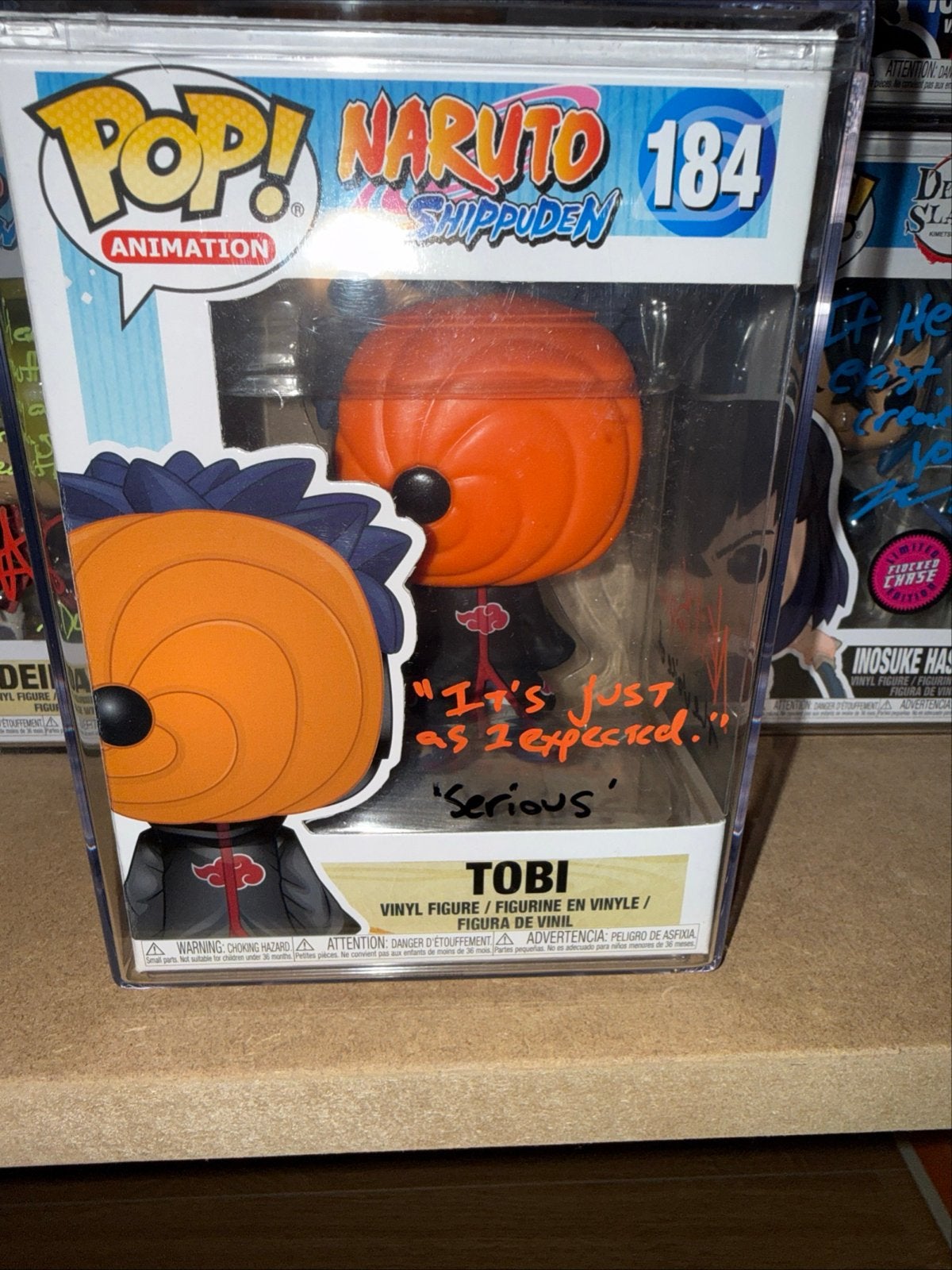 Diverse Funko Pops met handtekeningen van stemacteurs, Ophalen of Verzenden, Zo goed als nieuw