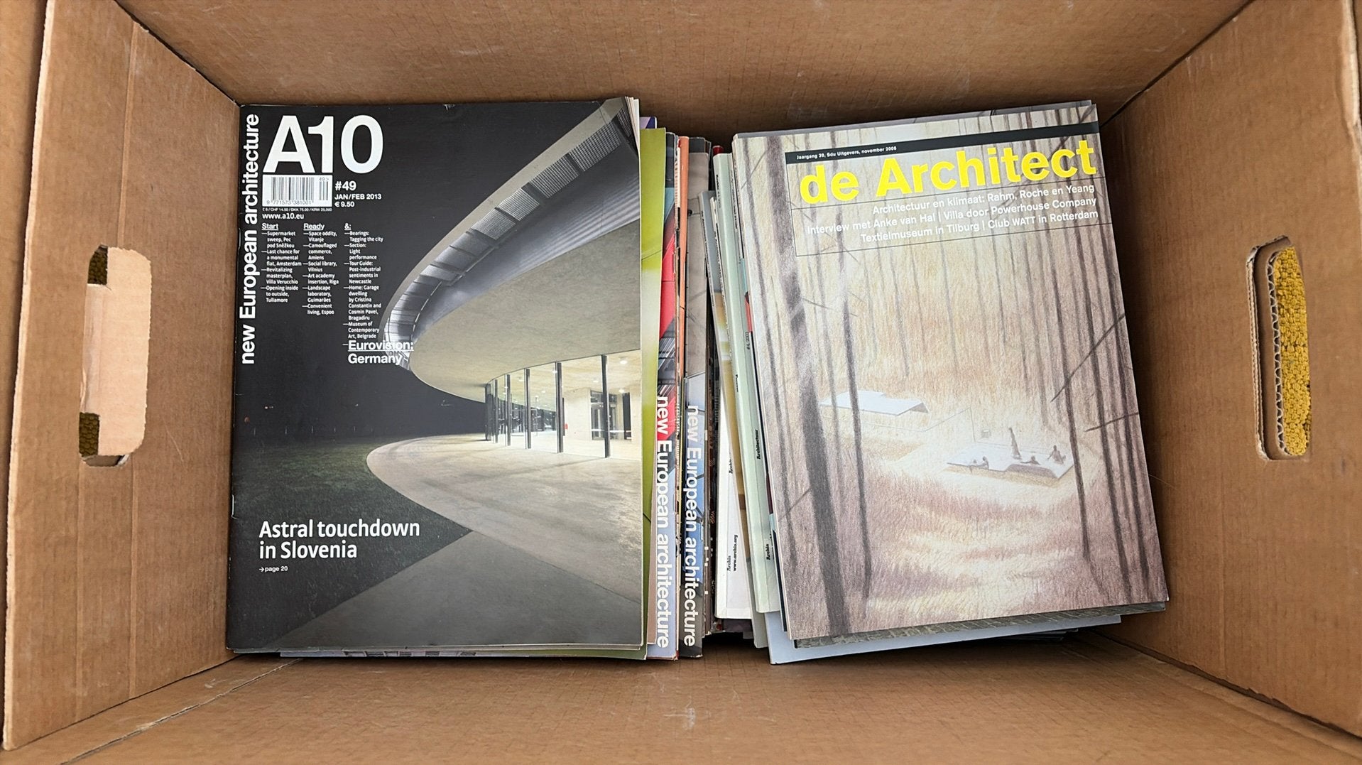 Architectuurbladen A10, de architect en archis,, Boeken, Ophalen of Verzenden