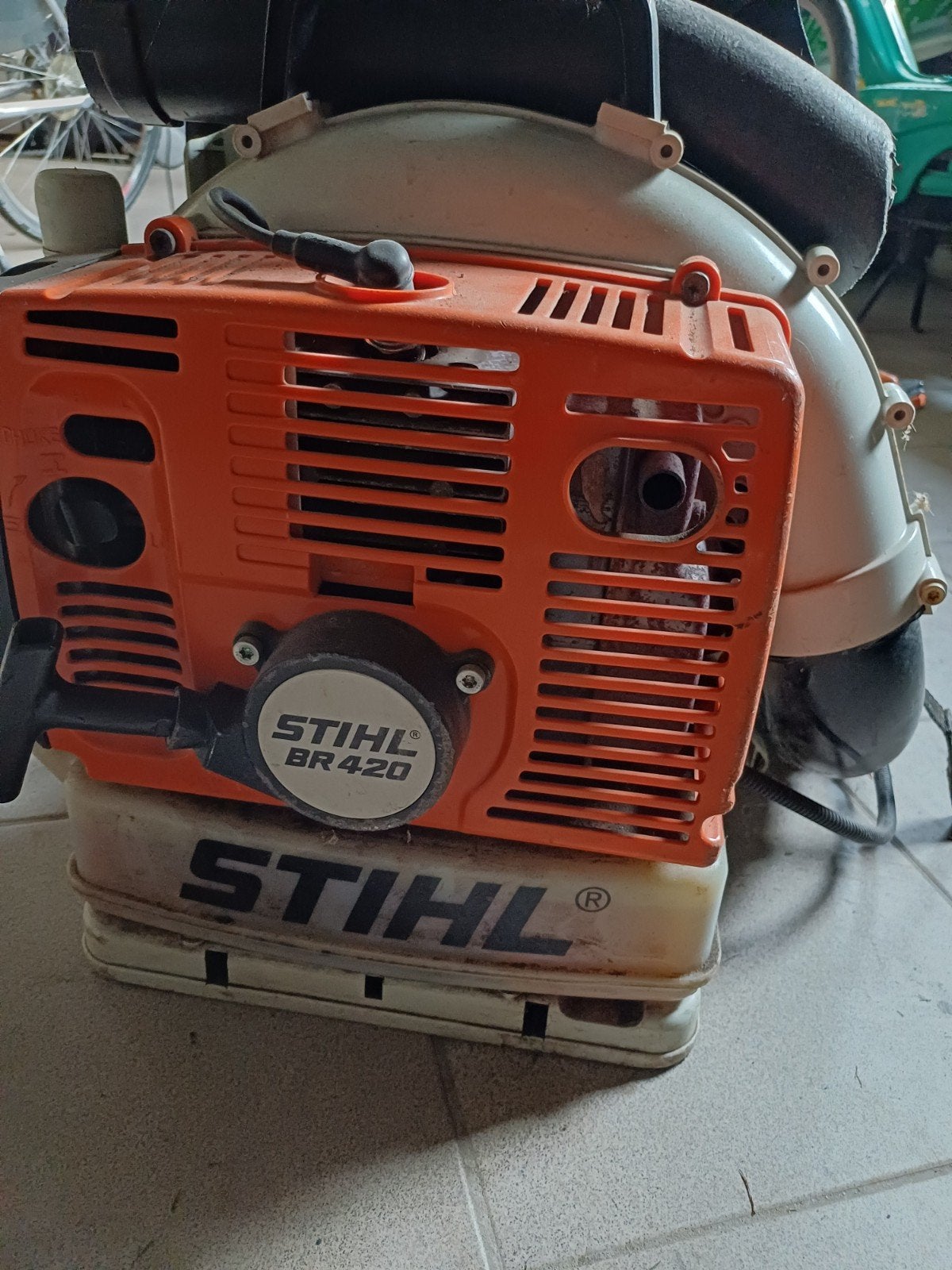 stihl bladblazer, Ophalen, Ruggedragen, Zo goed als nieuw, Stihl