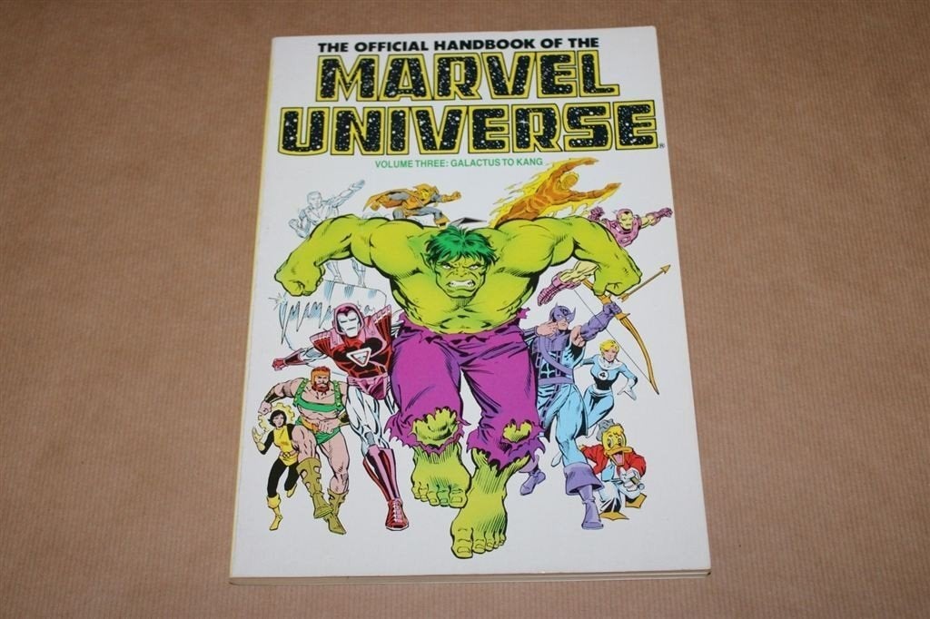 The official Handbook of the Marvel Universe, Eén stripboek, Ophalen of Verzenden, Zo goed als nieuw