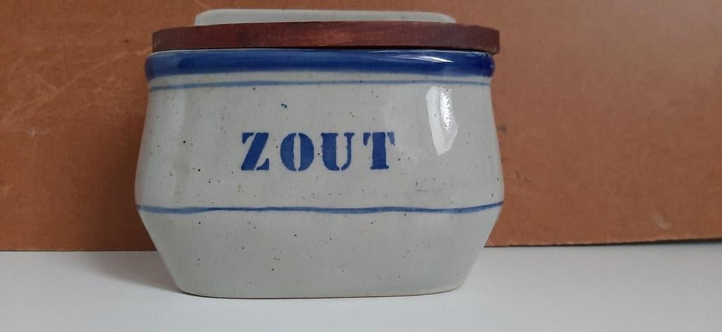 Vintage Keulse zoutpot, Ophalen of Verzenden
