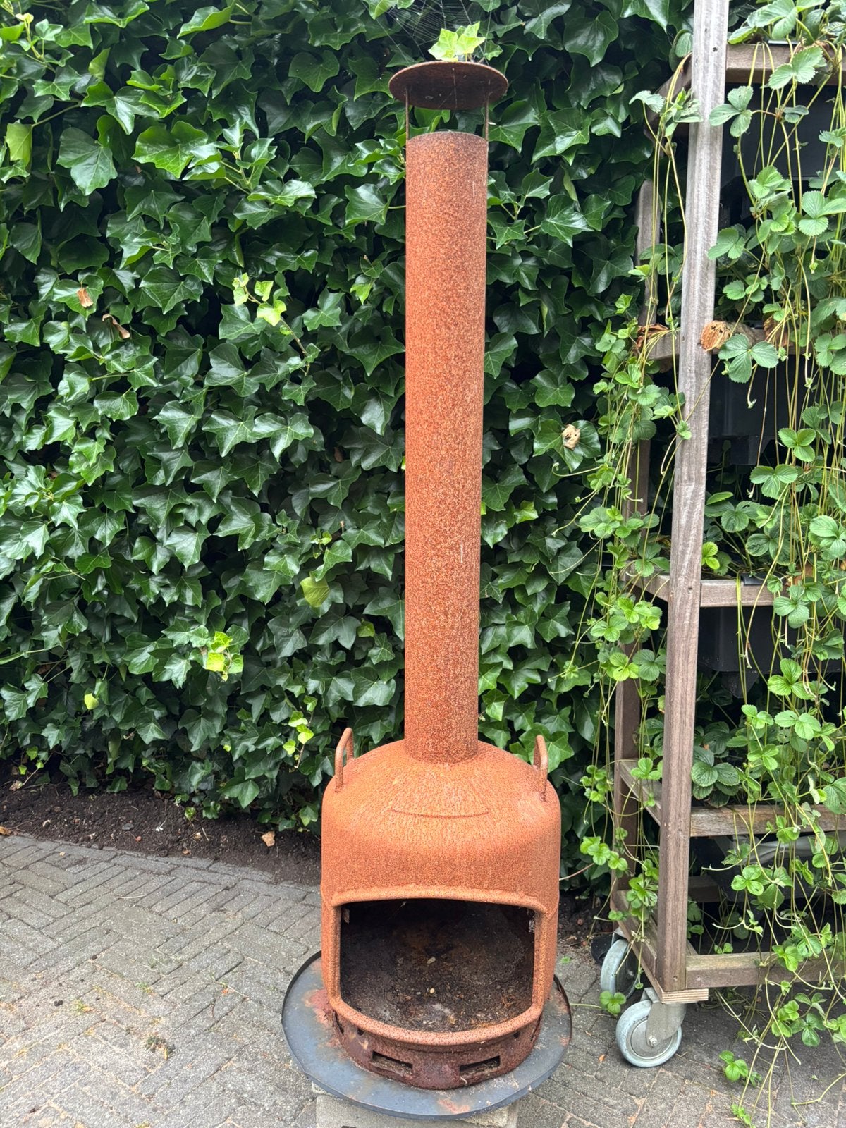 Tuinhaard, Ophalen, Gebruikt