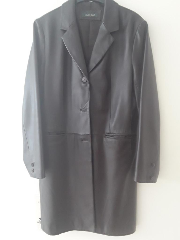 Jas halflang 40 bruin Arma leer, Ophalen of Verzenden, Bruin