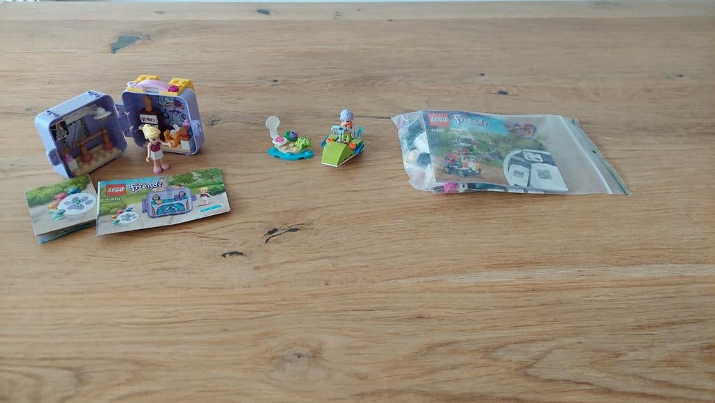 3x Lego Friend sets: 41670, 41425 en de 30410, Lego, Friends, Ophalen of Verzenden, Zo goed als nieuw