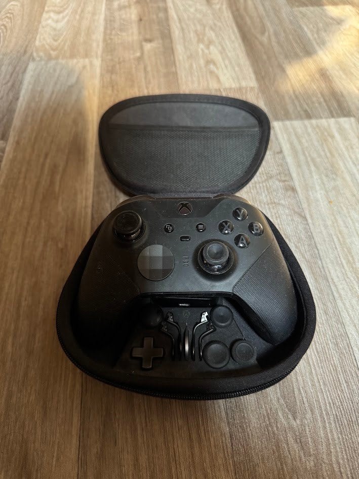 Xbox Elite Controller Series 2 met draagtas, Spelcomputers en Games, Spelcomputers | Xbox | Accessoires, Xbox One, Verzenden, Zo goed als nieuw