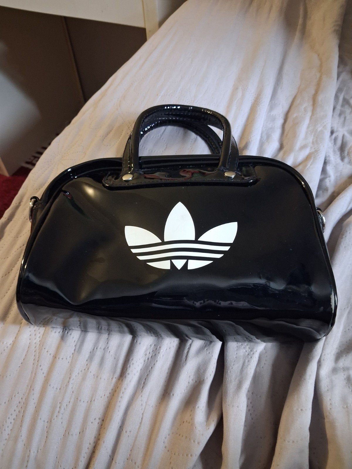 Adidas Originals Adicolor Mini Bowling Bag Zwart, Ophalen