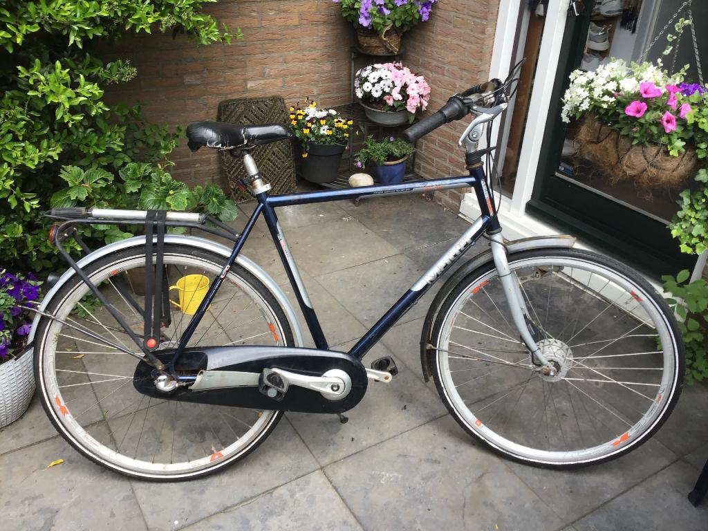 Herenfiets, Overige merken, Gebruikt, Versnellingen, Ophalen of Verzenden