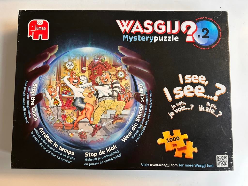 WasGij Mystery nr. 2, Ophalen of Verzenden, 500 t/m 1500 stukjes, Zo goed als nieuw