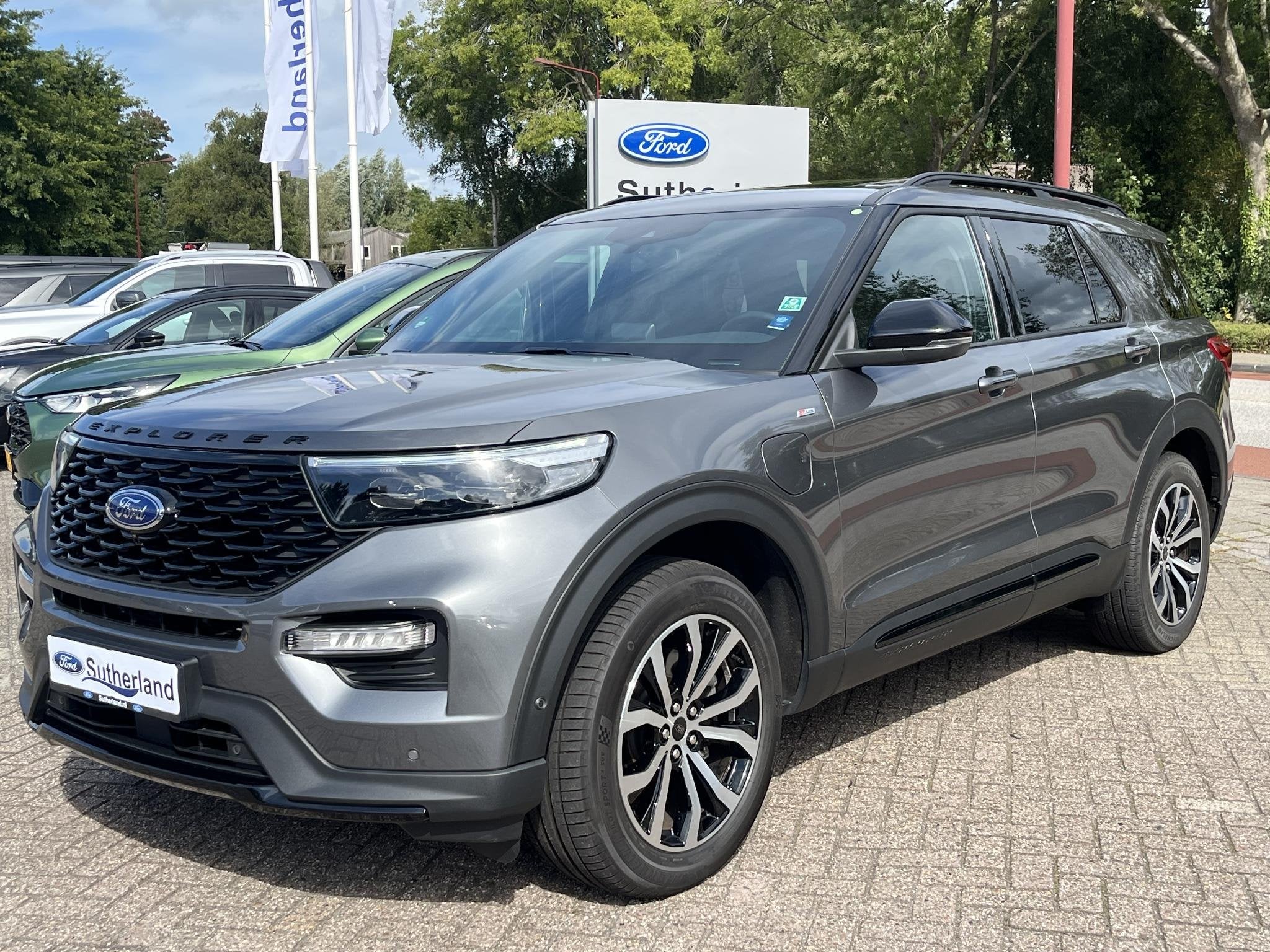 Ford Explorer 3.0 V6 EcoBoost PHEV ST-Line 457pk | Full LED, Auto's, Automaat, 14 kWh, Bedrijf, 2956 cc