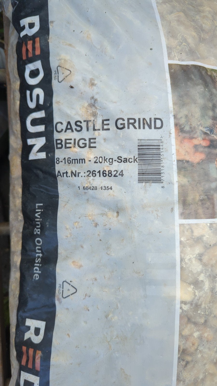3 zakken RedSun Castle Grind Beige 8-16mm - 20kg zak, Tuin en Terras, Grind, Keien en Split, Ophalen, Nieuw, Beige, Grind