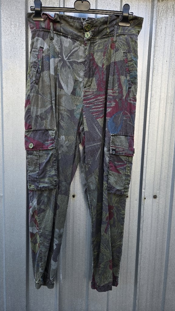 Desigual zomer cargobroek maat L nieuw, Maat 38/40 (M), Nieuw, Desigual, Lang