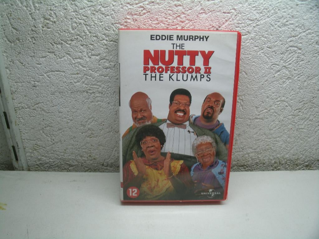 vhs 210b nutty professor 11, Cd's en Dvd's, VHS | Film, Alle leeftijden, Ophalen of Verzenden, Zo goed als nieuw, Actie en Avontuur