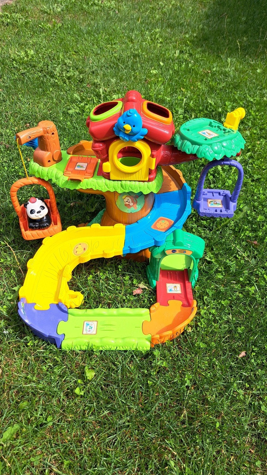 Zoef Zoef Dierenboomhut met Panda - VTech, Ophalen of Verzenden, Gebruikt, Overige typen, Met licht