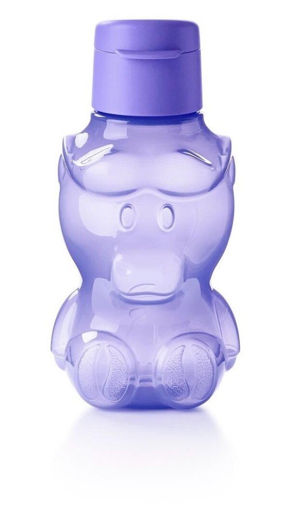 Tupperware Ecofles Buffel Paars 350 ml Nieuw, BPA-vrij, Paars, Beker of Kan, Nieuw