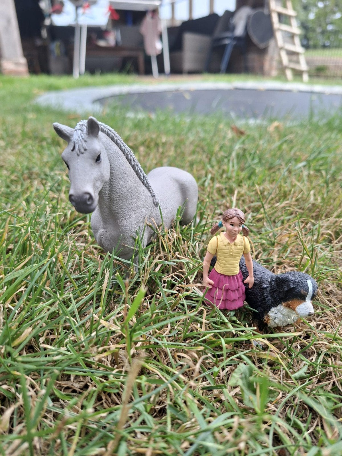 Schleich setje, Ophalen, Gebruikt