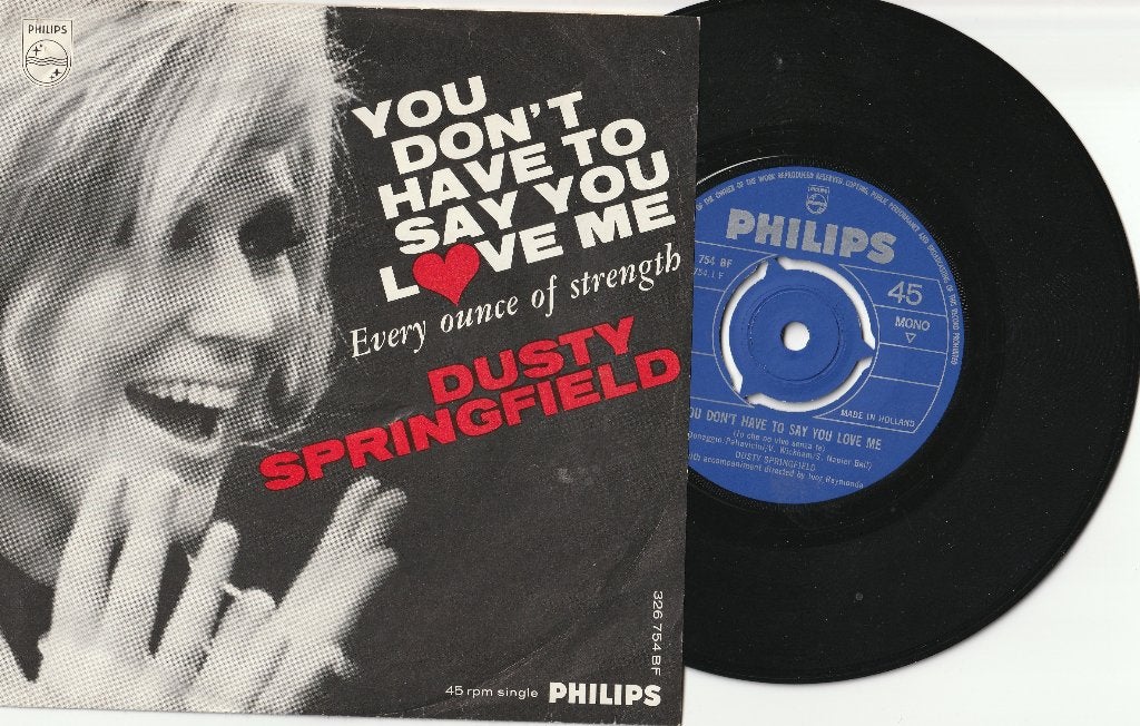 Dusty Springfield - You Don't Have To Say You Love Me 1966, Ophalen, Gebruikt, Pop