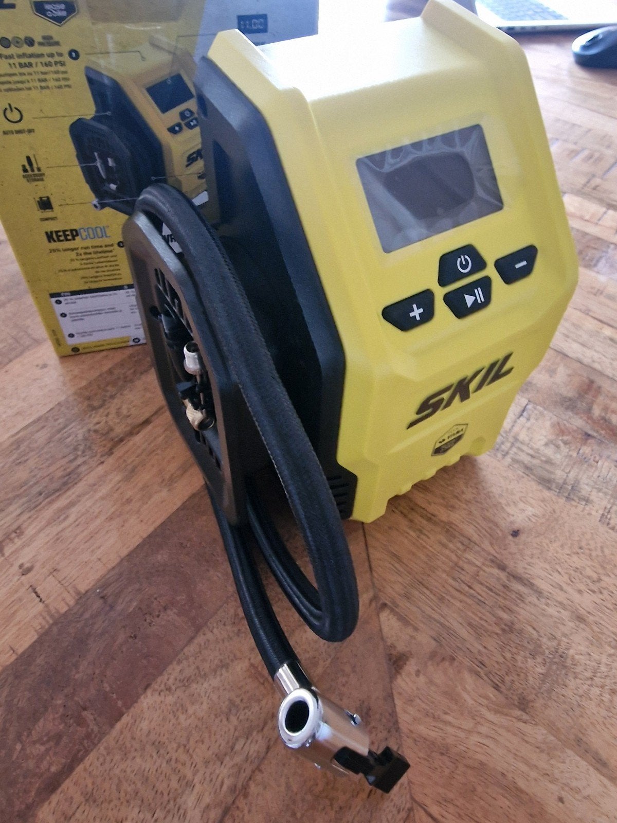 Skil PWRCORE 20V max accu compressor - Nieuw in doos, Verzenden, 10 bar of meer, Nieuw, Minder dan 200 liter/min