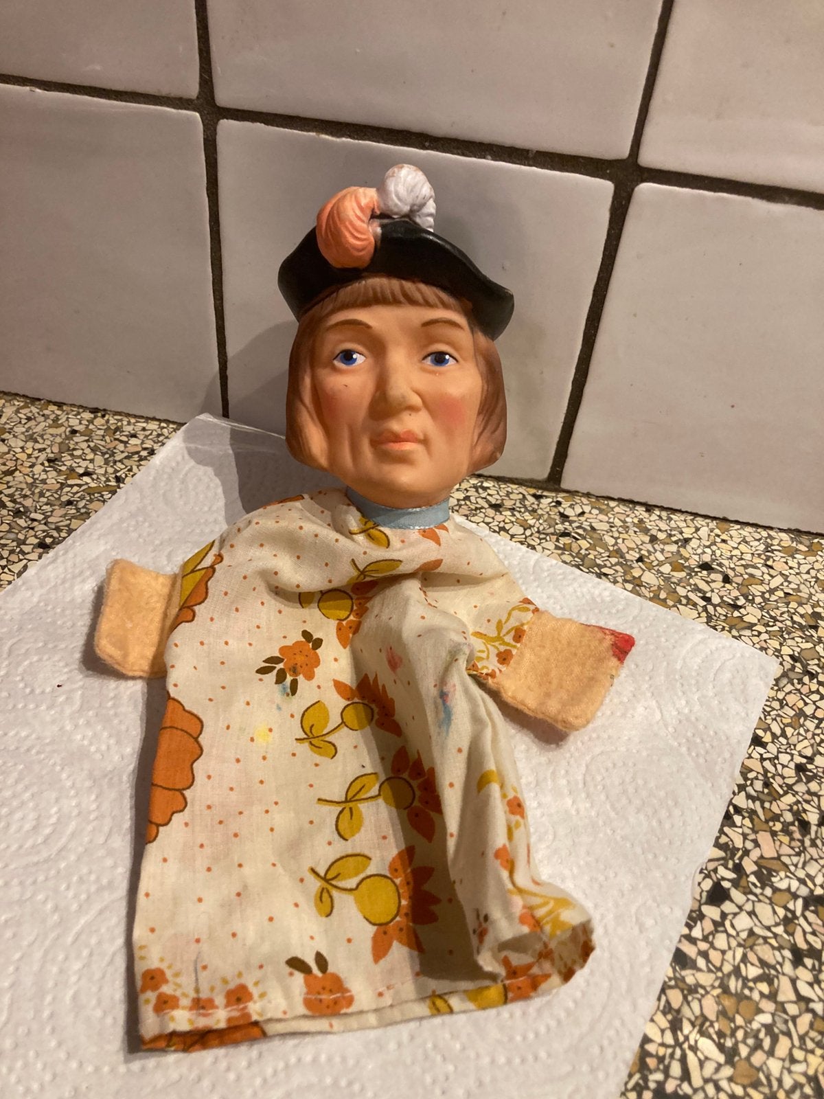 Oude poppenkastpop, Ophalen of Verzenden