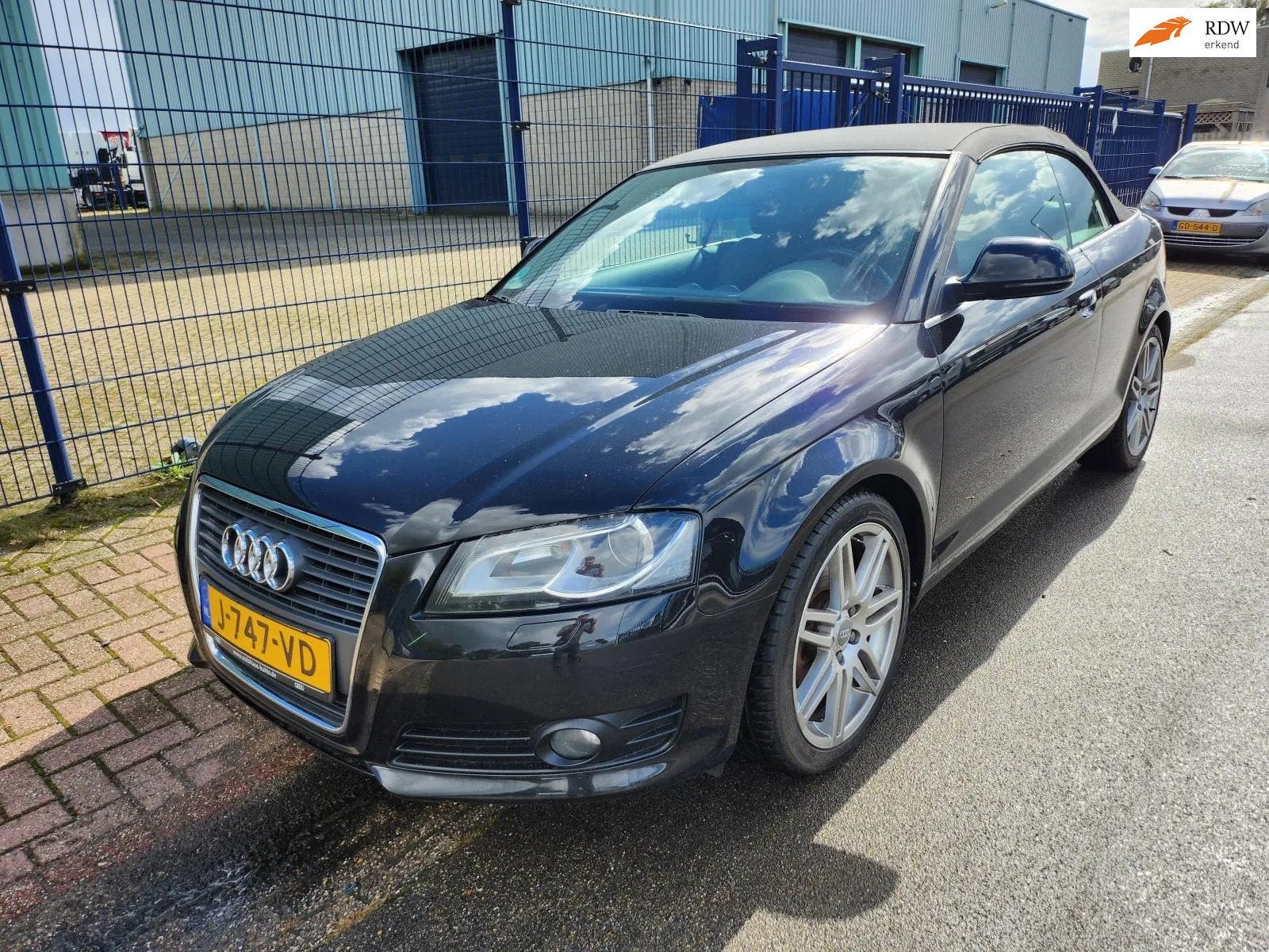 Audi AUDI A3 CABRIOLET 1.8 TFSI *187.212 KM*ZOMER AANBIEDING, Voorwielaandrijving, 15 km/l, Gebruikt, Zwart