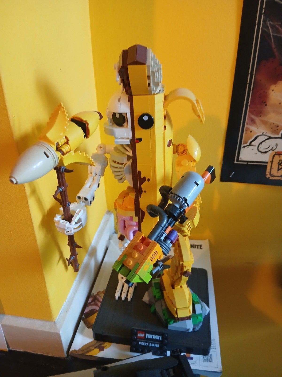 LEGO Fortnite Peely Bone figuur 77072, Ophalen of Verzenden, Zo goed als nieuw