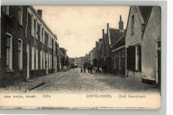 Dinteloord Oost Voorstraat Nauta 3574, Ophalen of Verzenden, Voor 1920, Ongelopen, Noord-Brabant