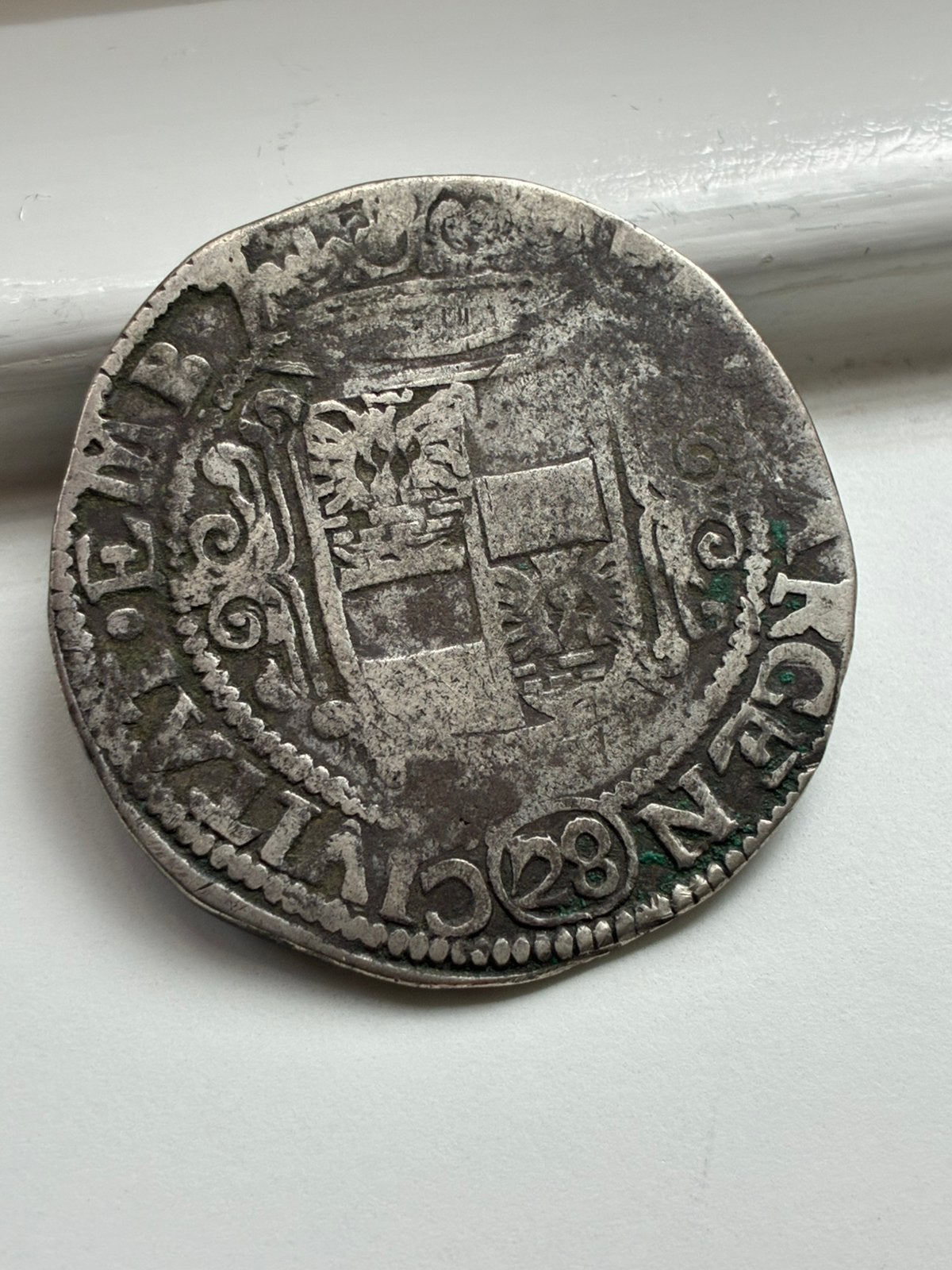 Duitsland, Emden, 28 Stuiver, Ferdinand II, Ophalen of Verzenden, Duitsland, Zilver