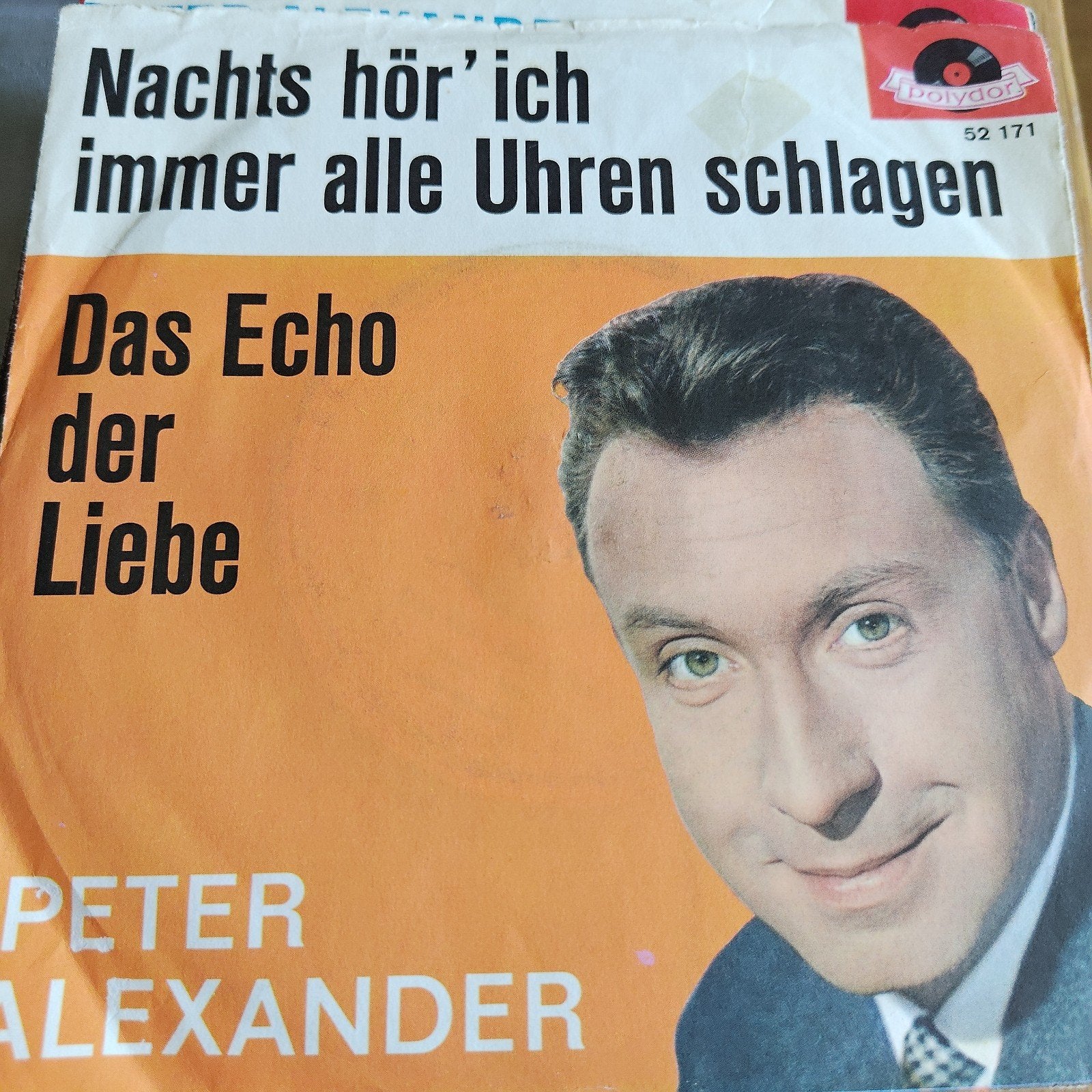 Peter Alexander - Nachts hör' ich immer alle Uhren schlagen, Cd's en Dvd's, Gebruikt, 7 inch, EP, Originele persing