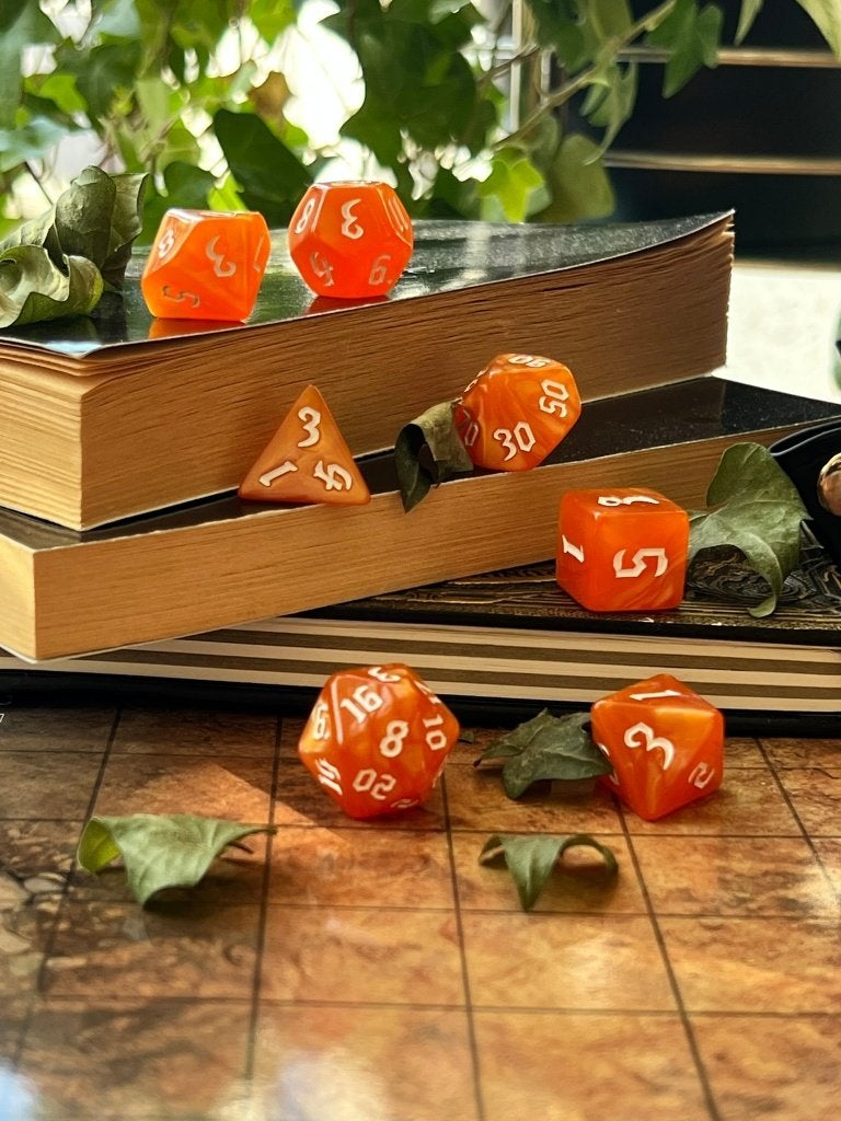 7-delige RPG Dobbelstenen Set – Een Halloweenklassieker, Verkoop@didys.nl, Didy's, Toebehoren, Nieuw