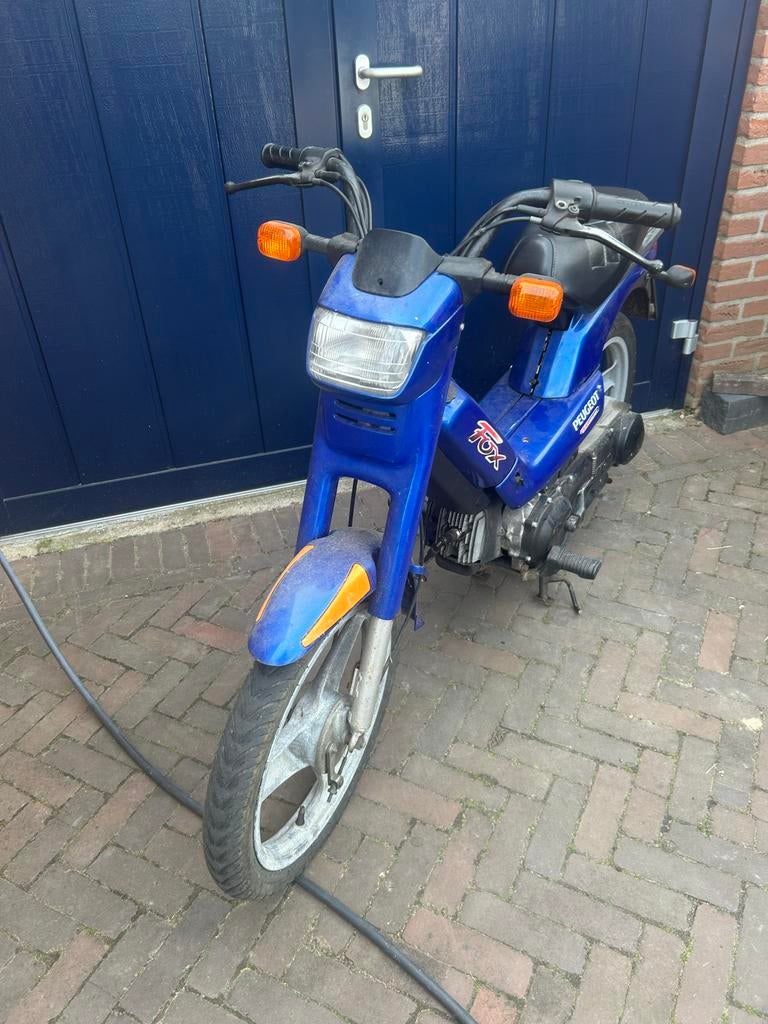 Peugeot Fox - Blauw, Ophalen, Maximaal 45 km/u, 50 cc, Fox