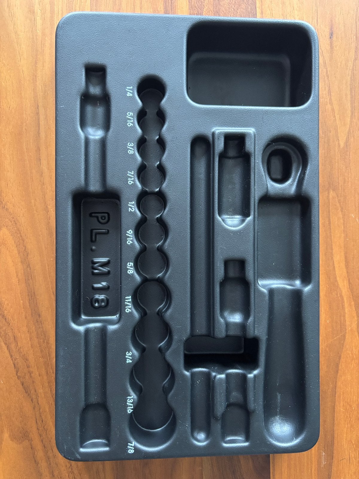Facom PL.M18 lege module dopsleutelset 3/8" -vervangingstray, Ophalen of Verzenden, Zo goed als nieuw