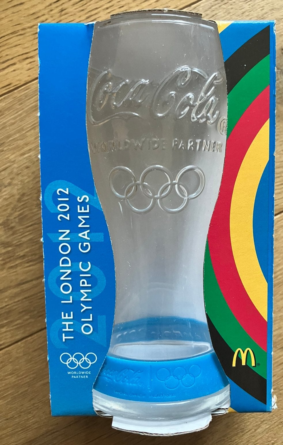 Coca Cola Limited Edition glas Olympische Olympic Games, Verzamelen, Ophalen of Verzenden, Nieuw, Gebruiksvoorwerp
