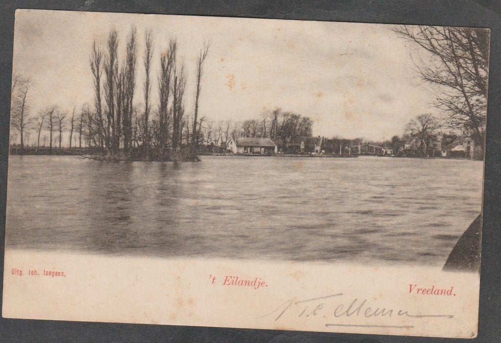 vreeland ,t eilandje, Verzenden, Voor 1920, Gelopen, Utrecht
