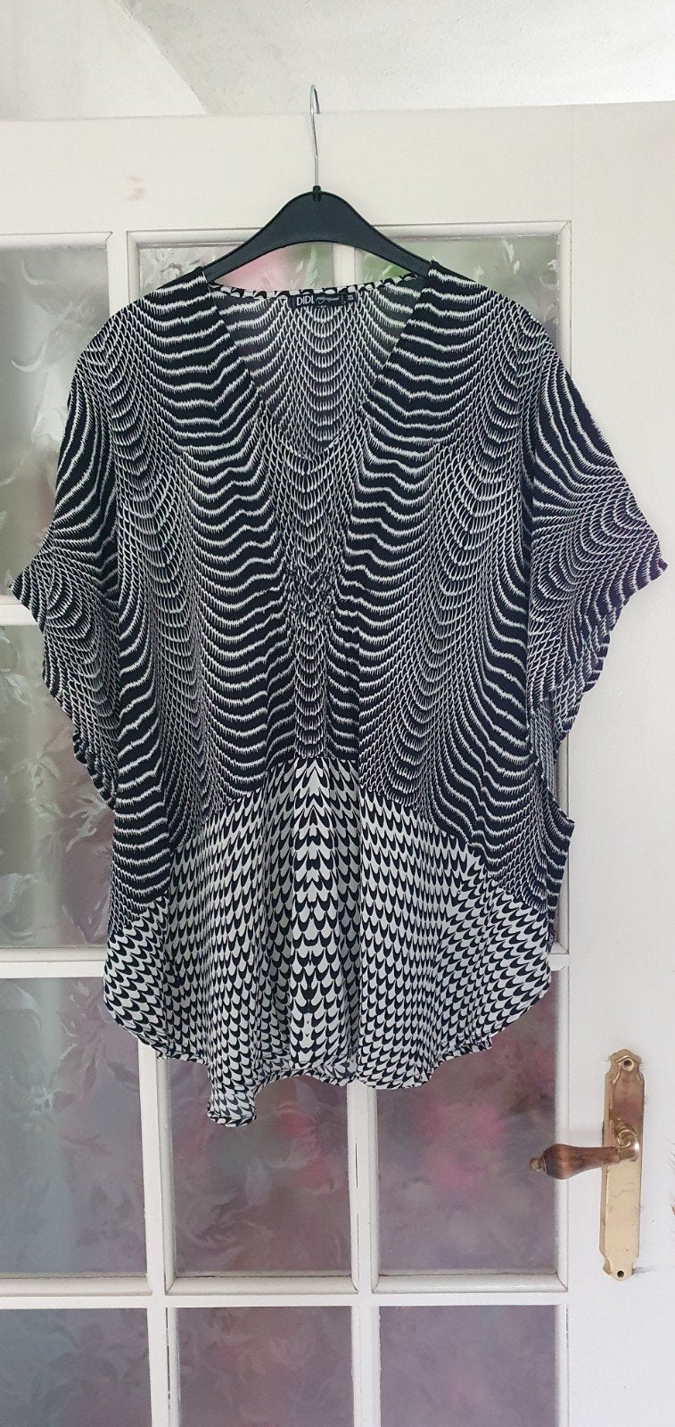 Didi blouse one size, Kleding | Dames, Ophalen of Verzenden, Zo goed als nieuw, Maat 46/48 (XL) of groter, Zwart
