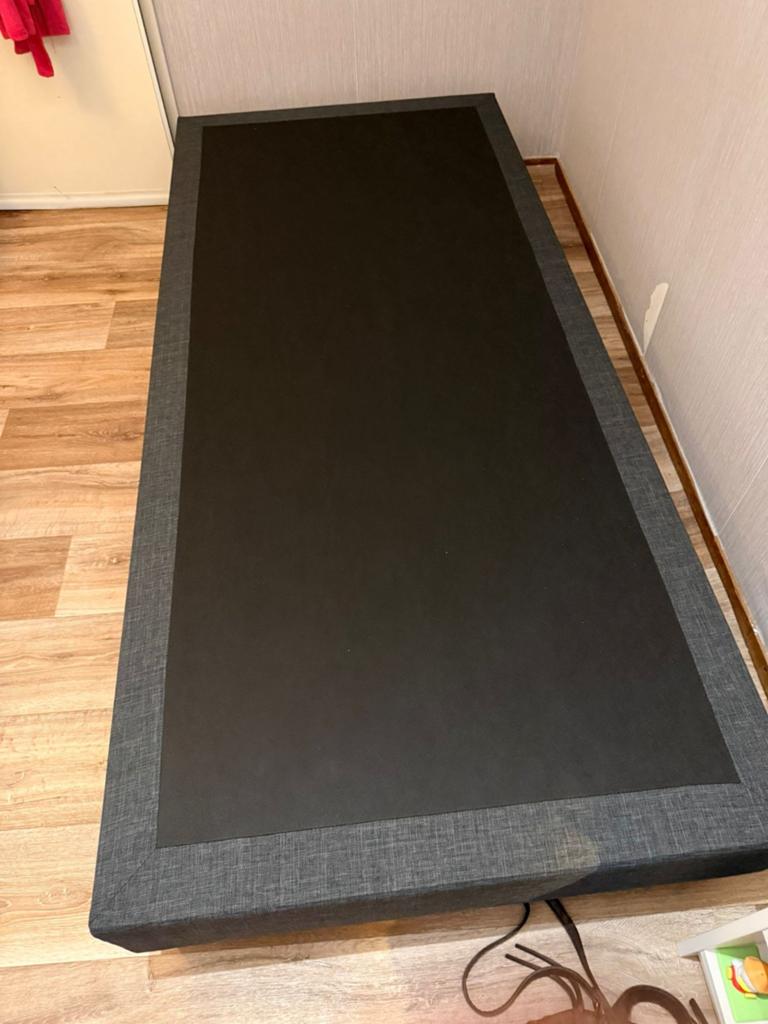 Boxspring, Huis en Inrichting, Stoffering | Gordijnen en Lamellen, Zo goed als nieuw, Minder dan 100 cm, 50 tot 100 cm, Ophalen of Verzenden