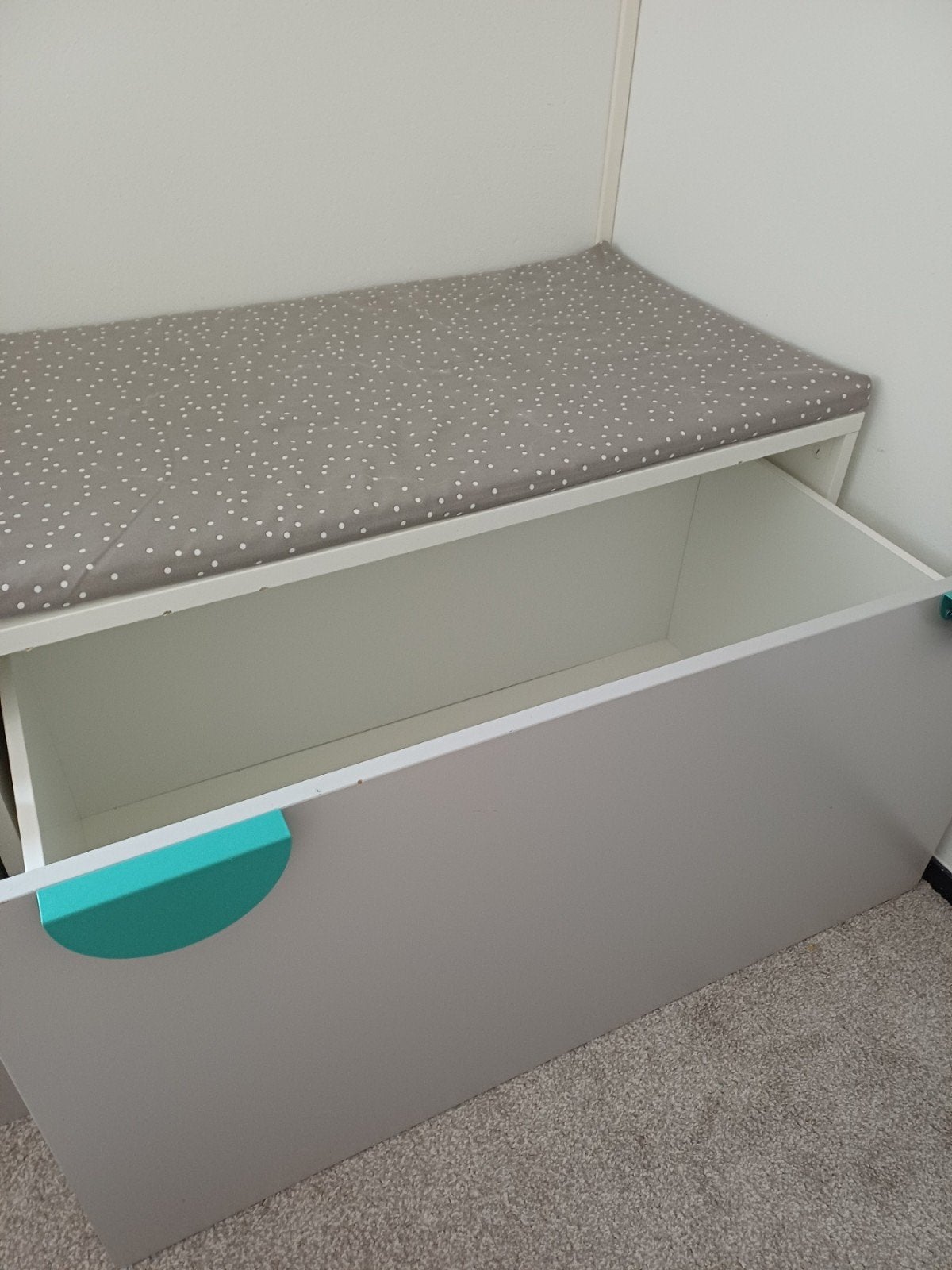 IKEA SMASTAD opbergbank met kussens, Kinderen en Baby's, Kinderkamer | Overige Meubels, Ophalen
